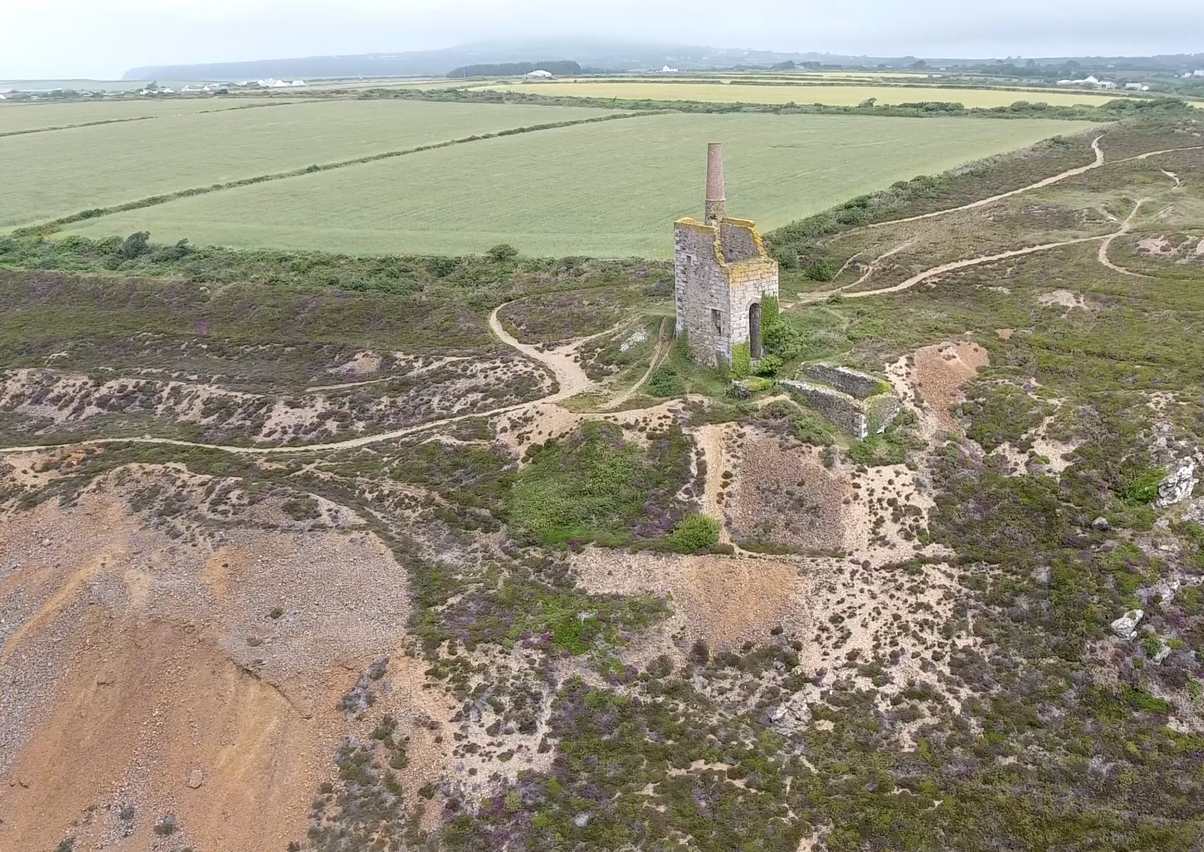 Tywarnehayle Mine Porth towan 2021